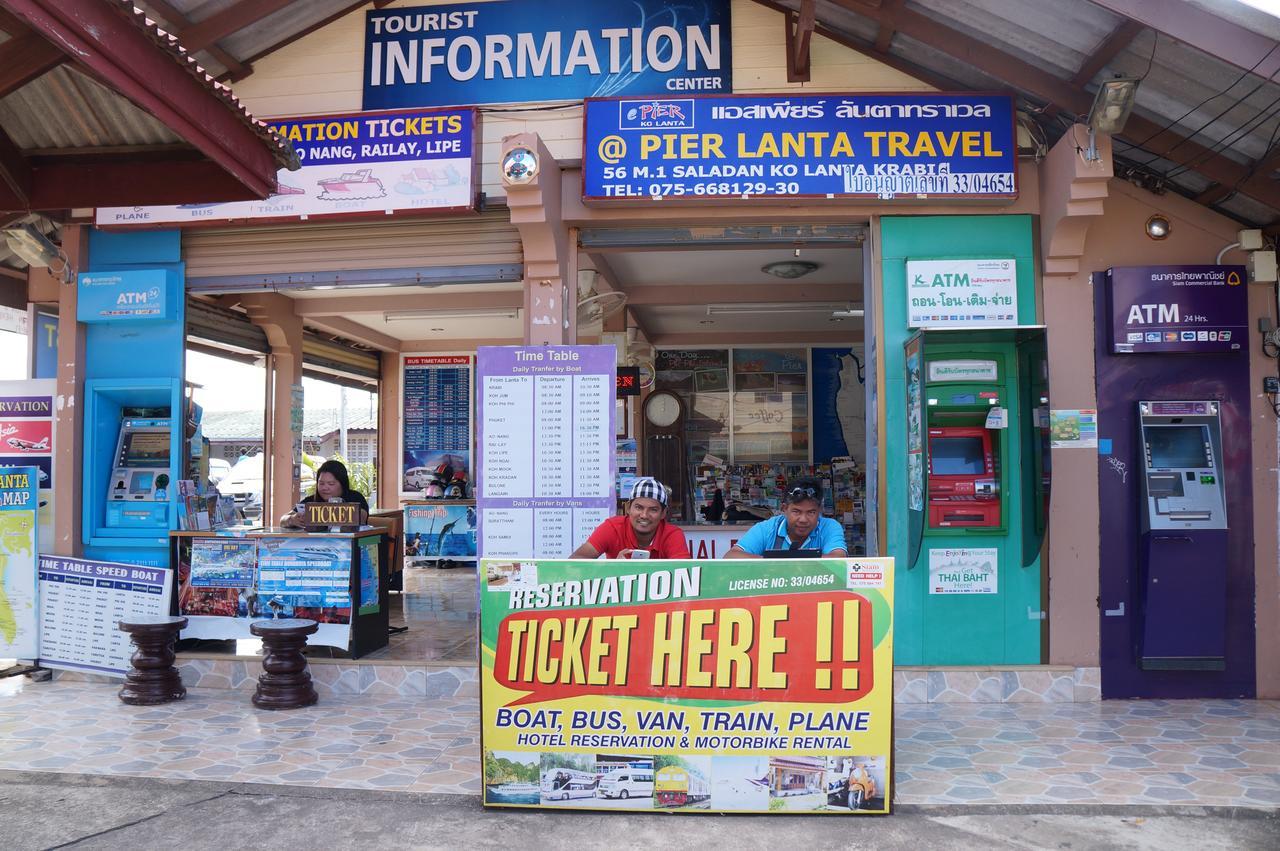 At Pier Hostel Lanta Ko Lanta Exteriör bild